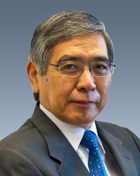 KURODA Haruhiko, Governor of the Bank of Japan