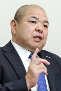 Hakkaku Nobuyoshi, Chairman of Nihon Sumo Kyokai and former sumo wrestler Hokutoumi © CHUO KORON SHINSHA 2016