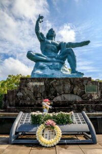 Peace Statue at Nagasaki Peace Park